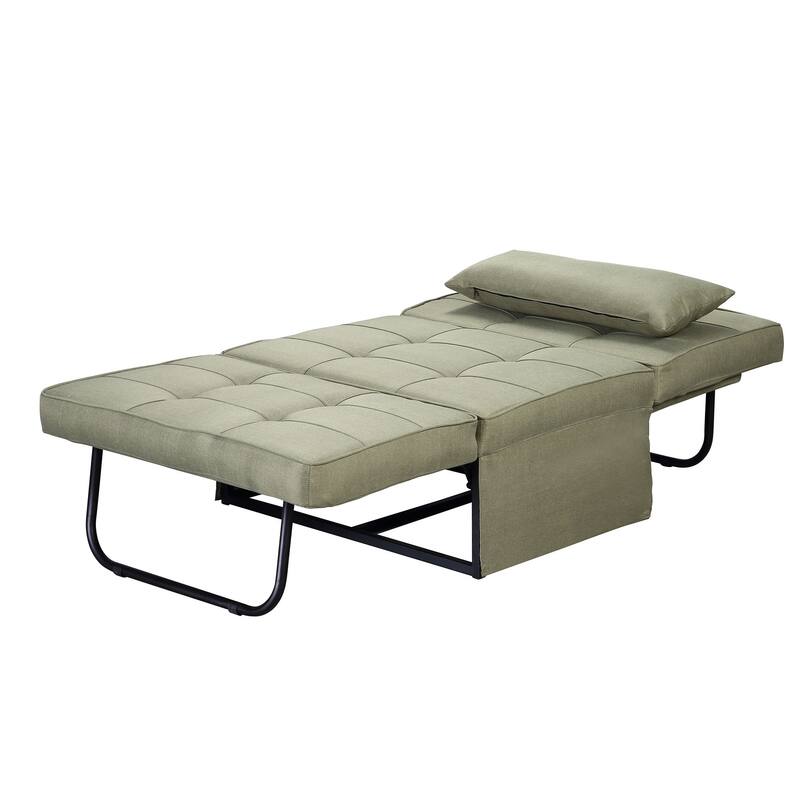 Ainfox Convertible Sofa Bed Sleeper Folding Ottoman Sofa Bed Couch