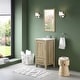 preview thumbnail 72 of 109, OVE Kansas Single Sink Bathroom Vanity, Dove White Engineered Stone Top