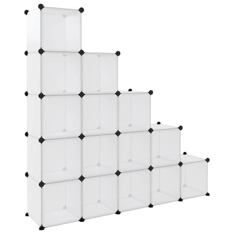 vidaXL Storage Cube Organizer with 6/12/15 Cubes