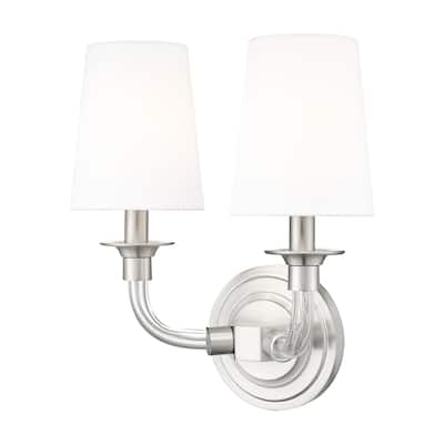 Z-Lite 1950-2S Katerina 2 Light 13" Tall Bathroom Sconce