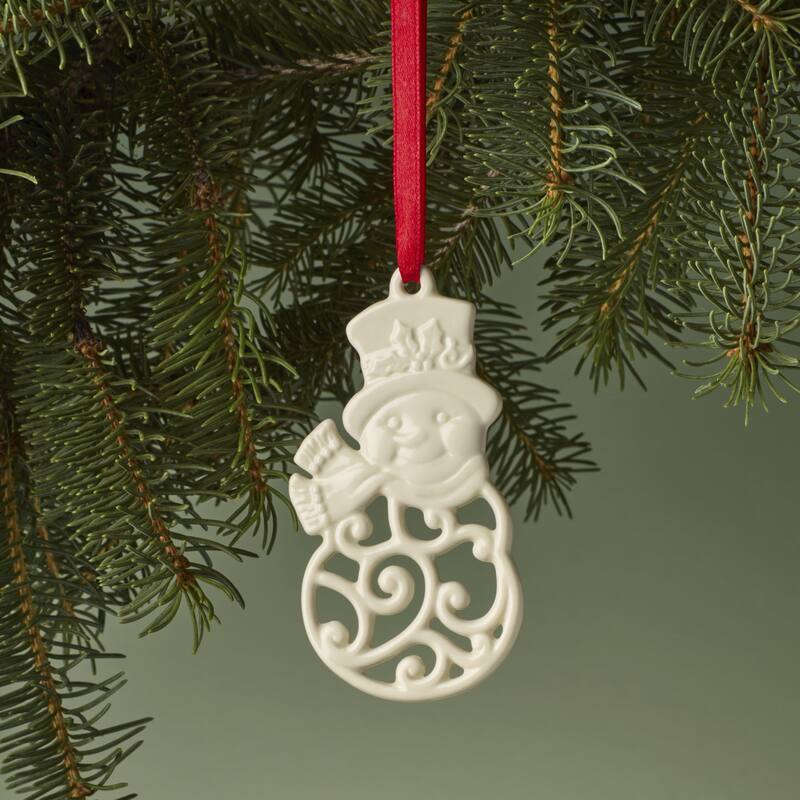 Lenox Snowman Charm Ornament