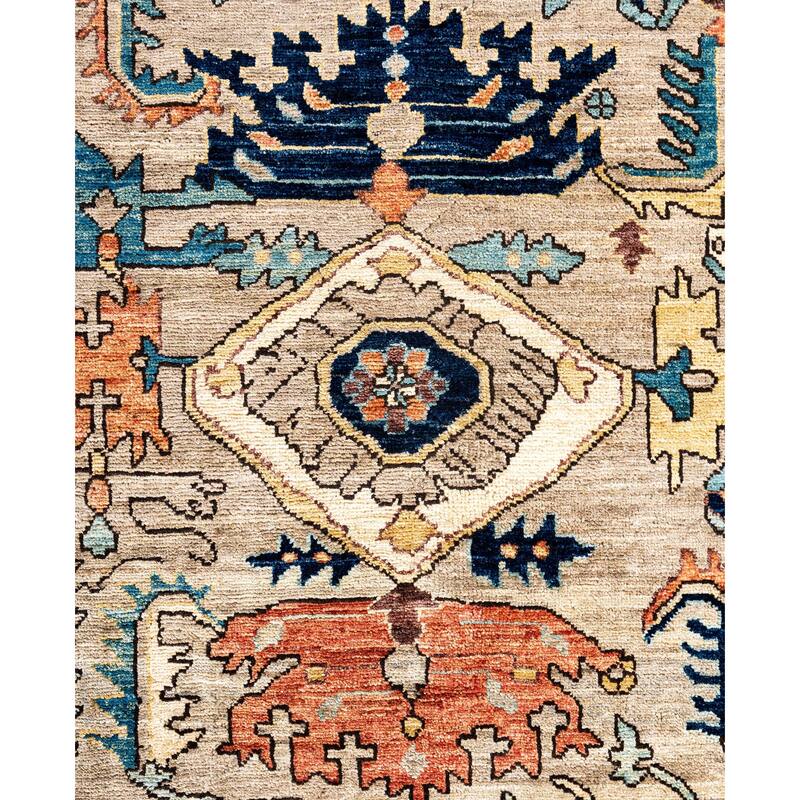 Serapi One-of-a-Kind Hand-Knotted Area Rug - Beige - 8' 0" x 9' 11"