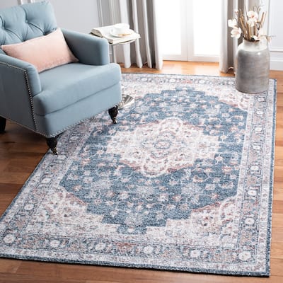 SAFAVIEH Handmade Classic Vintage Grozdana Transitional Polyester Rug