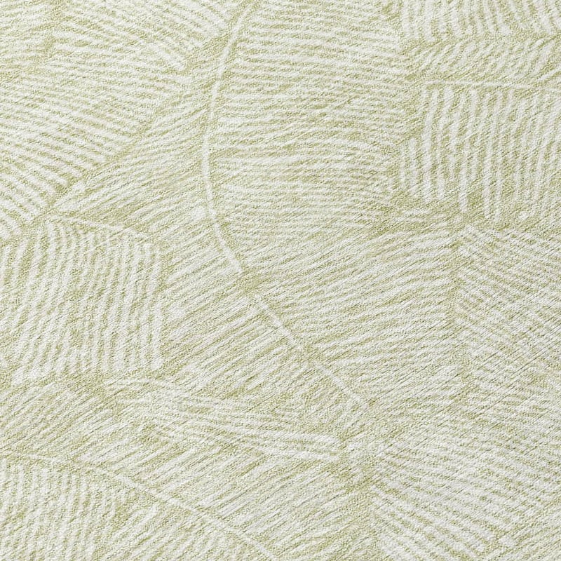 Machine Washable Indoor/ Outdoor Chantille Tropical Palm Rug