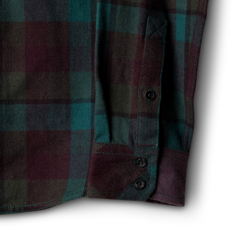 KAVU Men's Buffaroni Long-Sleeve Flannel Shirt