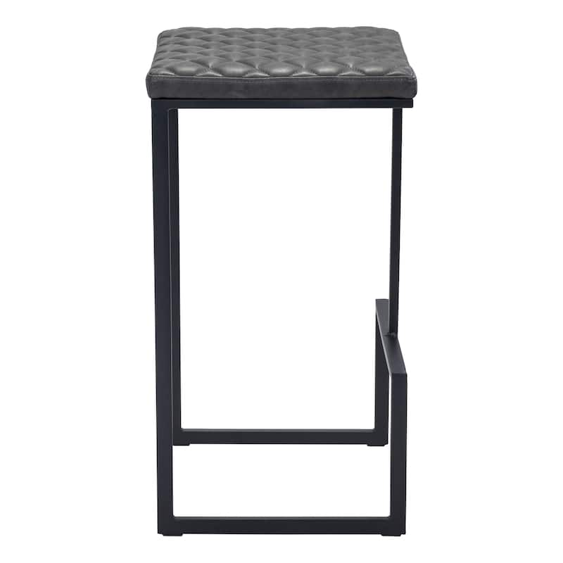 Black Oak Barstool Gray