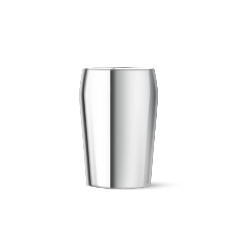 Nambe Rivet Wine Chiller - 4" D x 7" H - 4" D x 7" H - Silver