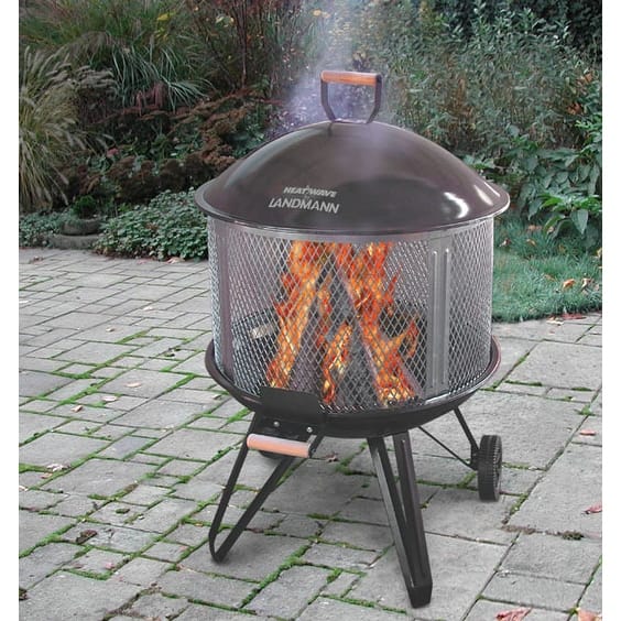 Shop Landmann 28008 28 Inch Heatwave Deluxe Fireplace Black