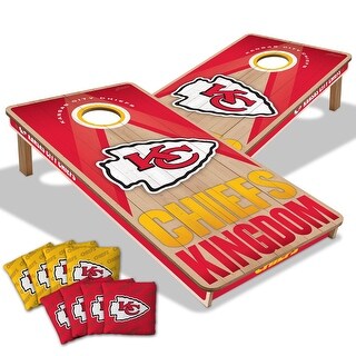 Kansas City Chiefs NFL 2x4 Professional Cornhole Board Set