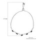preview thumbnail 4 of 7, Women Jewelry Gift Black Spinel Bolo Elegant Bracelet Ct 2.9 Steel - Medium