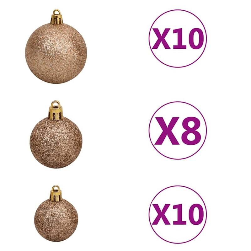 vidaXL Artificial Christmas Tree Green