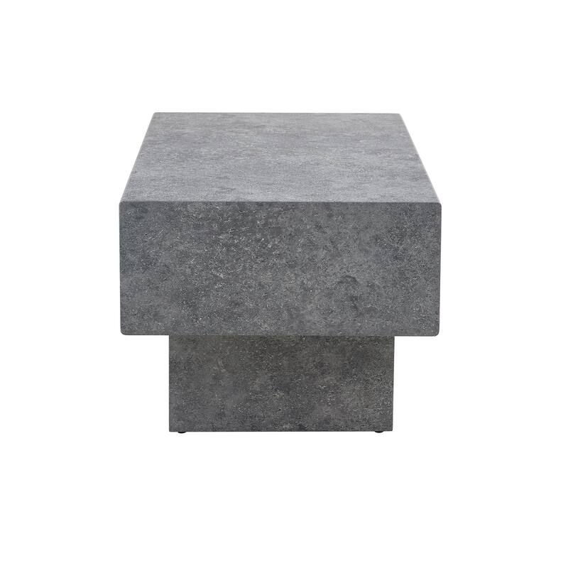 Modern Simple Texture Sticker MDF Coffee Table