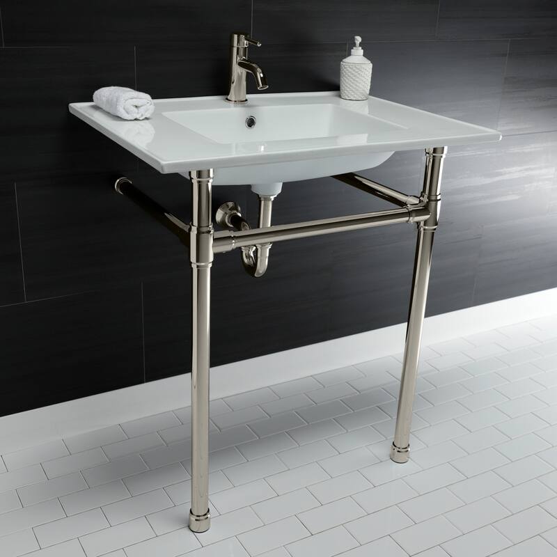 Concord Single-Handle 1-Hole Deck Mount Bathroom Faucet