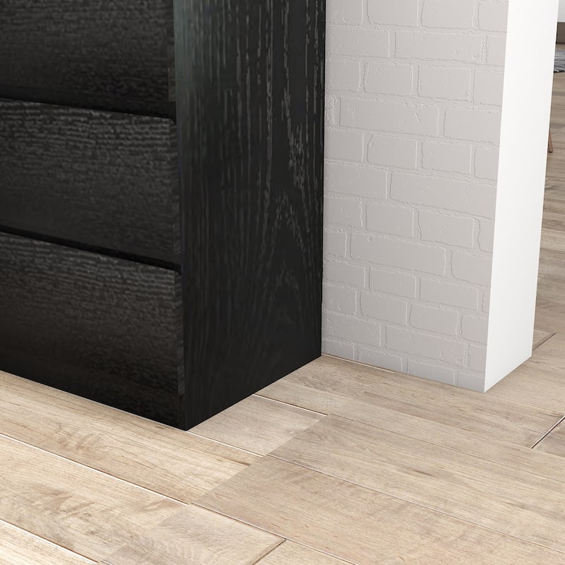 4 Drawer Dresser,Modern Storage Chest of Drawers,31.5In Dresser with Handle-Free Design,Closet Chests Organizer