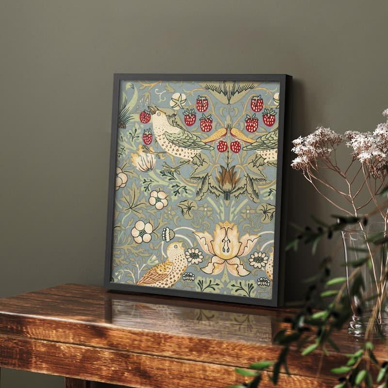 Vintage Abstract Print CLXXIX -Framed Print