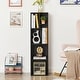 preview thumbnail 29 of 34, VECELO Set of 2 Open Bookshelf Set 4-Tier Five Irregular Cube Bookcase Multipurpose Storage Organizer for Small Spaces