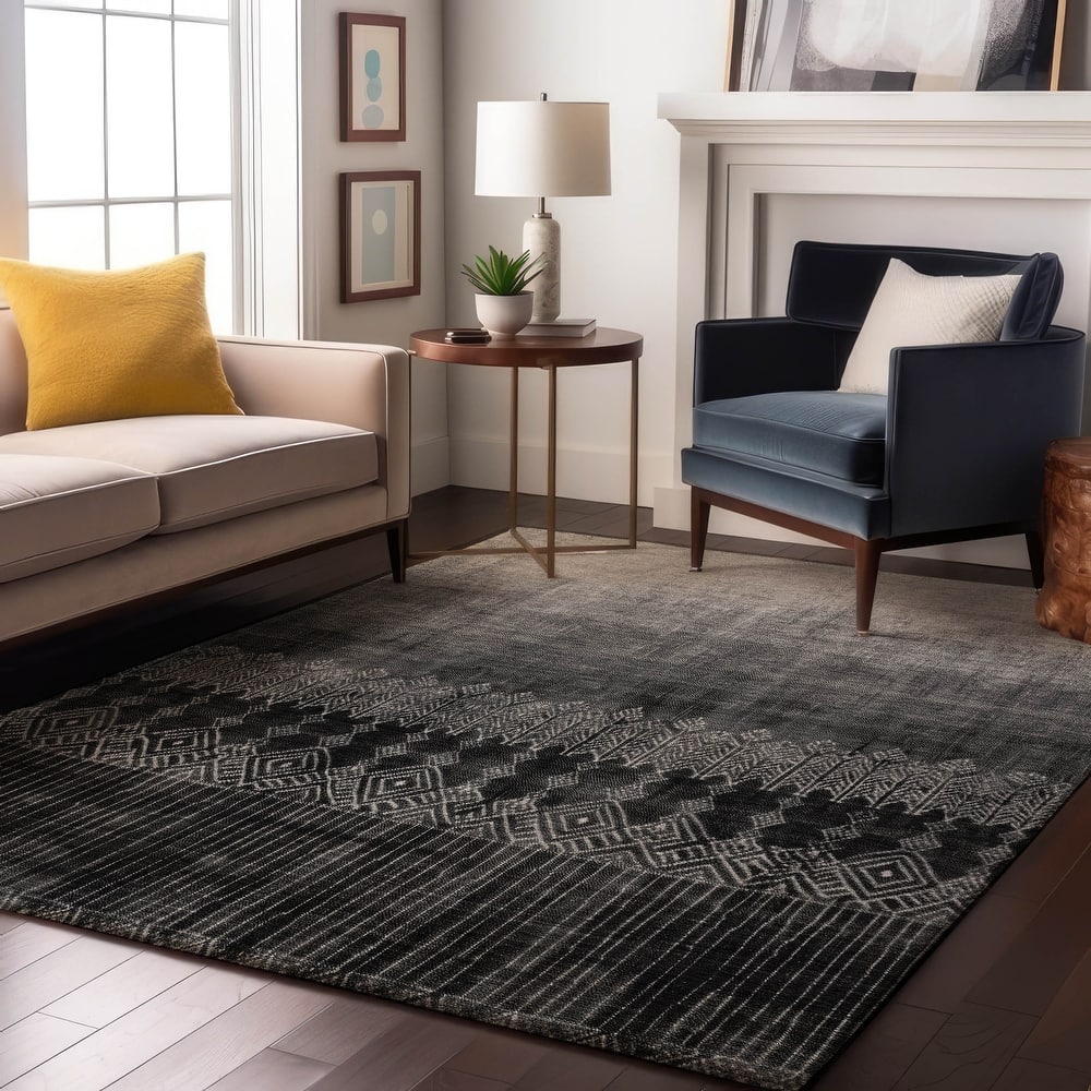 Premium Washable Super Soft Ombre Boho Mayfield Rug