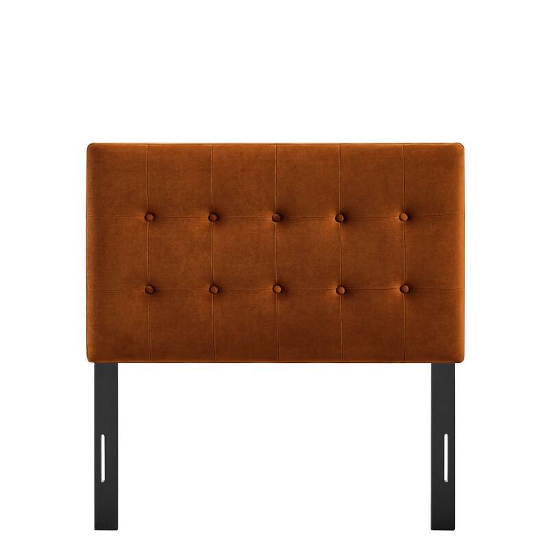 Emily Biscuit Tufted Performance Velvet Headboard