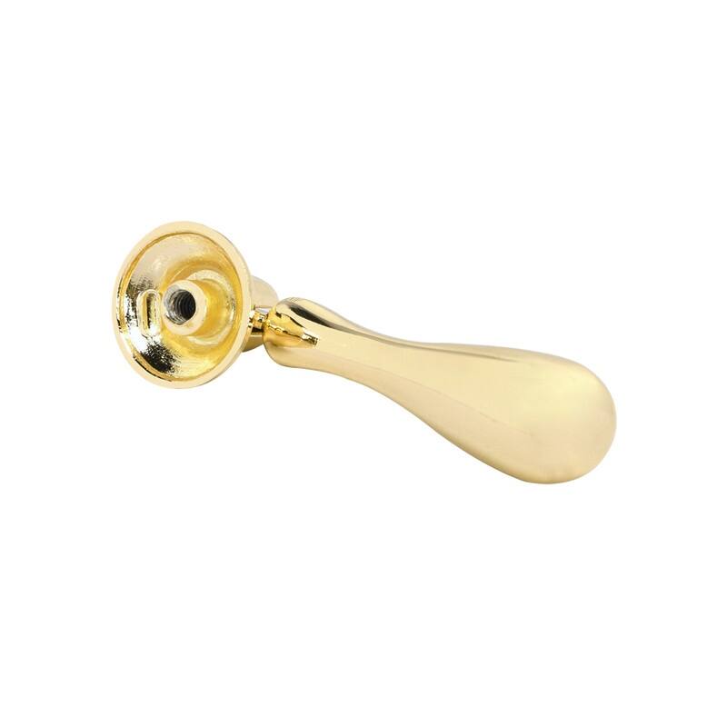 Utopia Alley Danbury Cabinet Ring Pull Knob - Vintage Cabinet Polished Gold Hardware with Hand, 2.7"