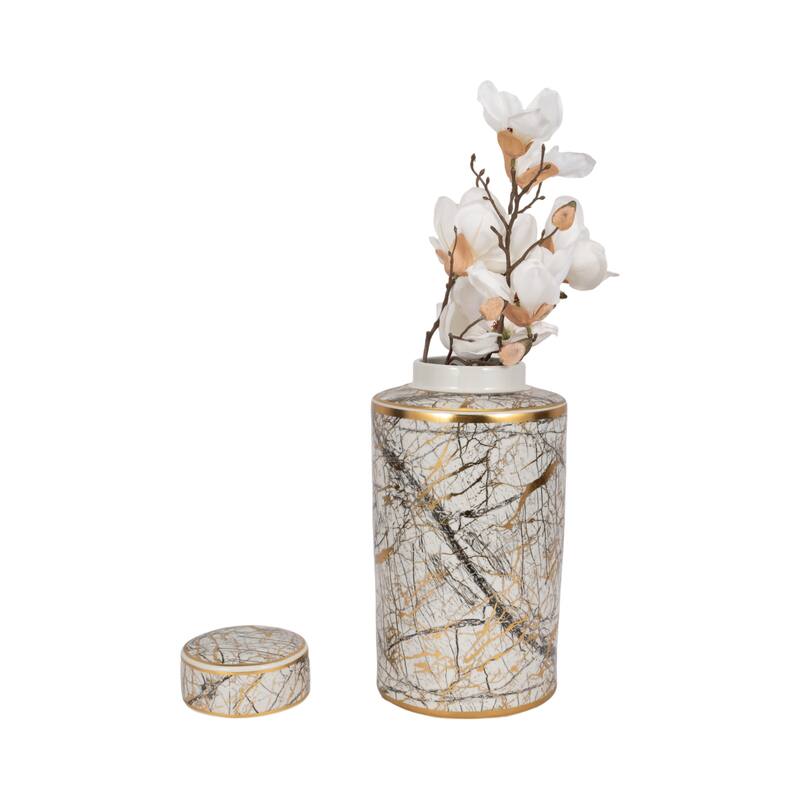 Ceramic Modern Decorative Jar with Lid