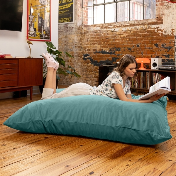Jaxx Pillow Saxx 5.5-Foot Bean Bag Giant Floor Pillow - Bed Bath