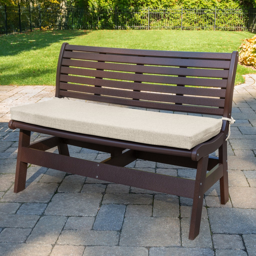 Klear Vu 44" Wellfleet Bay Outdoor Bench Cushion