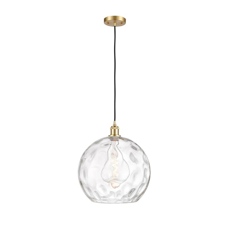 Innovations Lighting Ballston Athens Water Glass 1 Light 14" Cord Hung Pendant