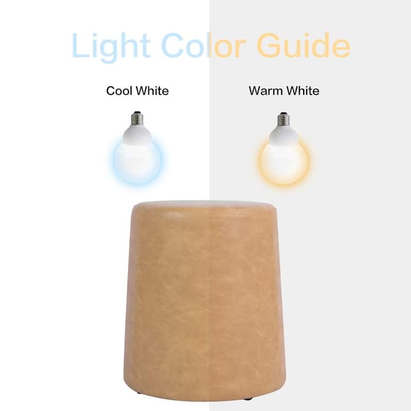 HomePop Organic Shape Ottoman