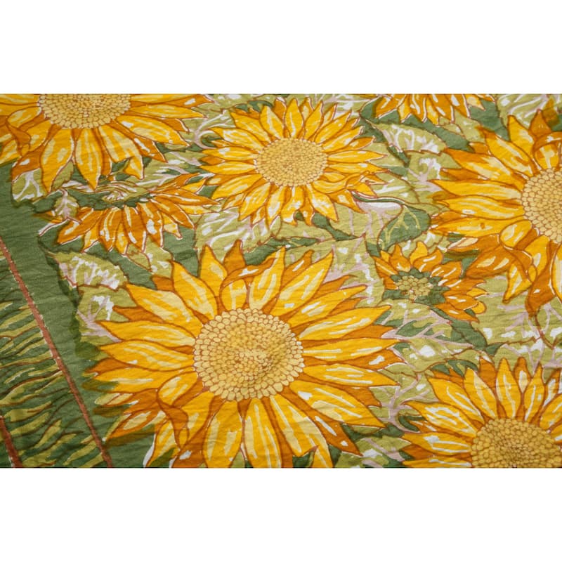 Couleur Nature Sunflower Tablecloth