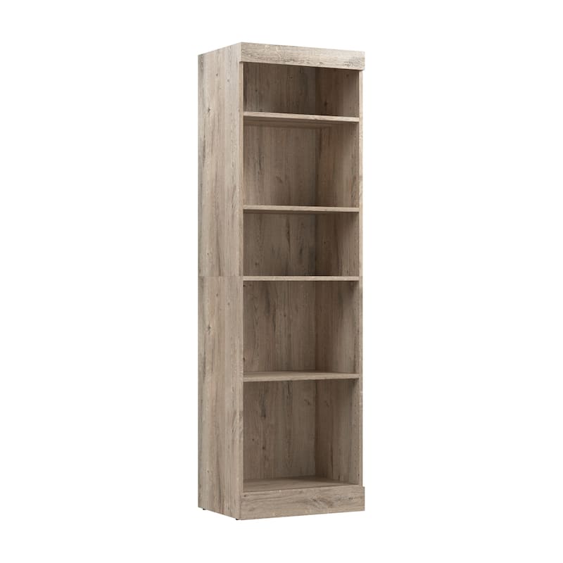Pur 25W Closet Organizer, Tall Narrow Shelving Unit by Bestar