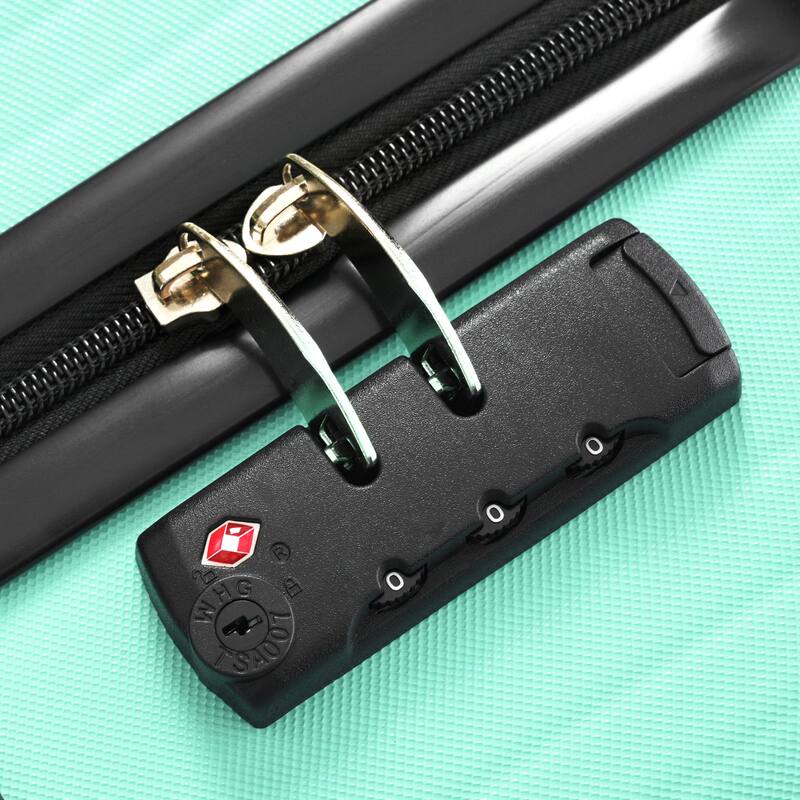 Luggage Set 3 Piece, Lightweight Durable ABS Suitcases with Spinner Wheels and TSA Lock, Carry-on & Checked Travel Luggage