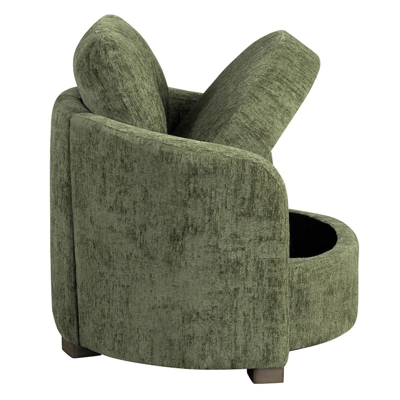 Studio Living Myers Large Accent Chair in Boucle Fabric