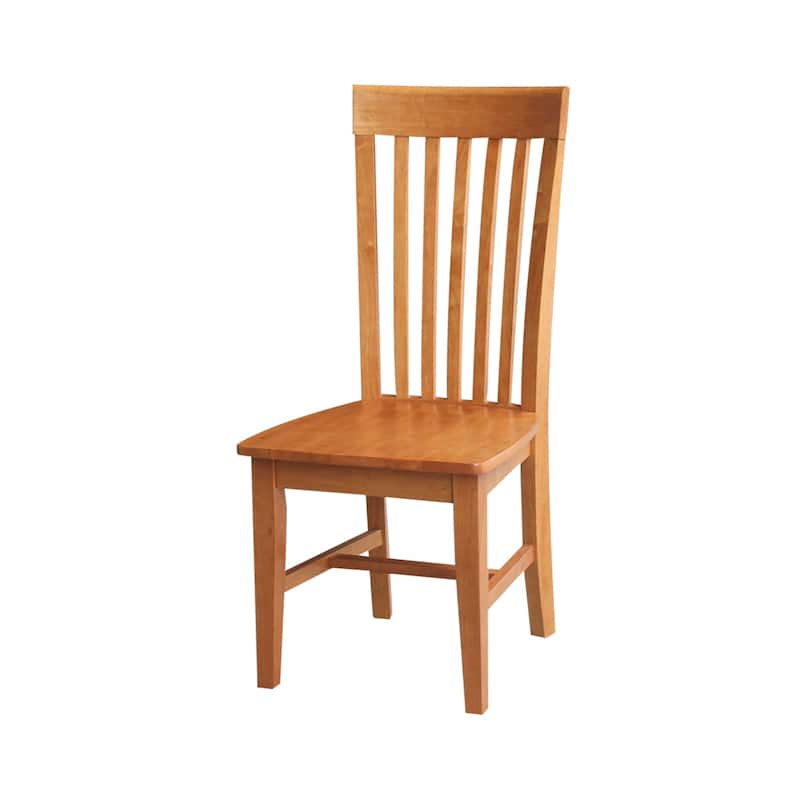 International Concepts Solid Wood Cosmo Tall Mission Chairs, Set of 2