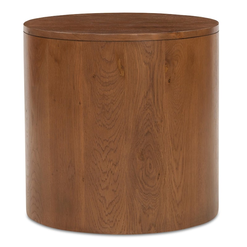 NADAA STUDIOS Yasmin, Wooden Nightstand With Two Drawer