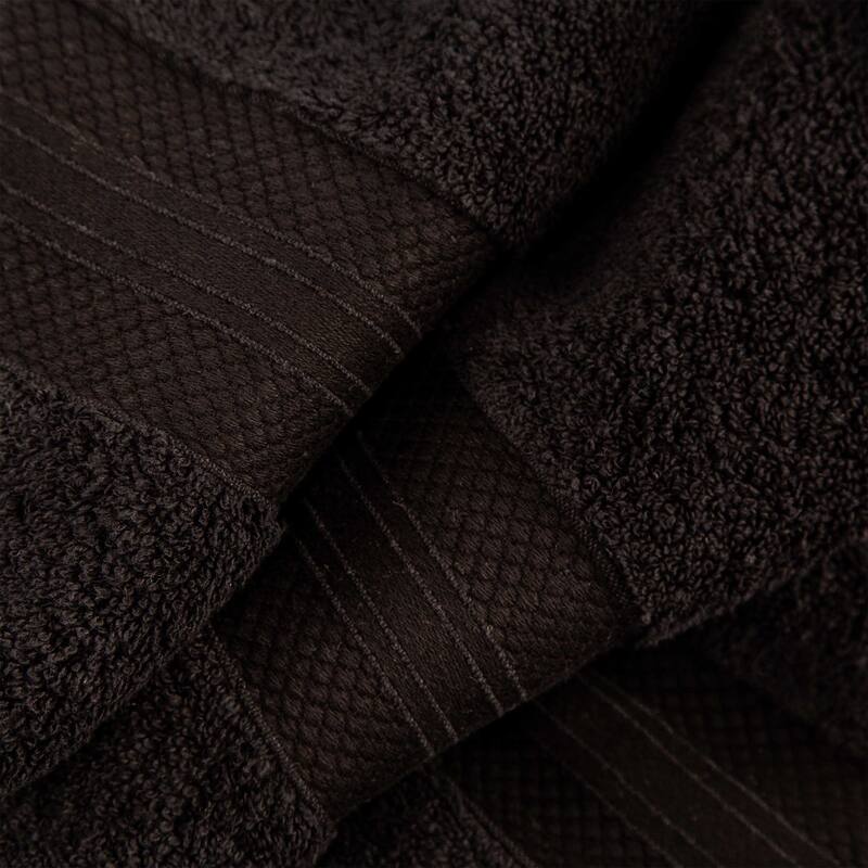 Turkish Cotton 12 Piece Solid Plush Heavyweight Towel Set by Superior