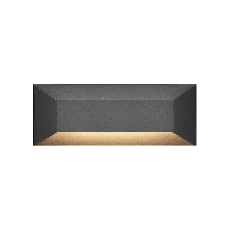 Hinkley Lighting 15228 NUVI 8" Wide 12V LED Step Light - Black