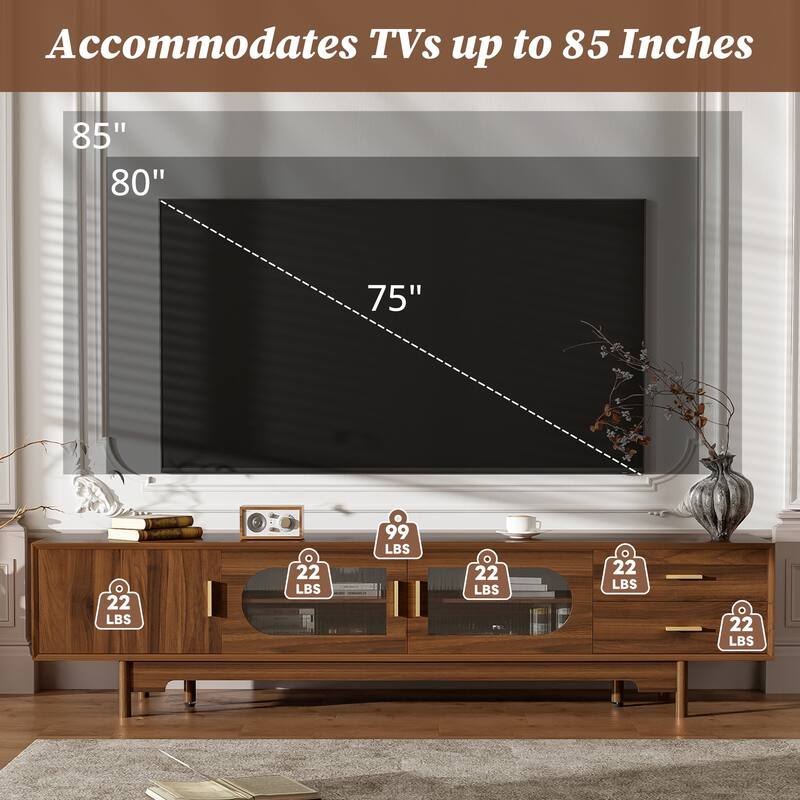 78inch TV Stand for TVs Up to 85"