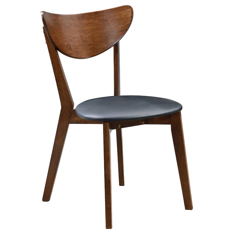 Curved Wood Dining Side Chair (Set of 2)