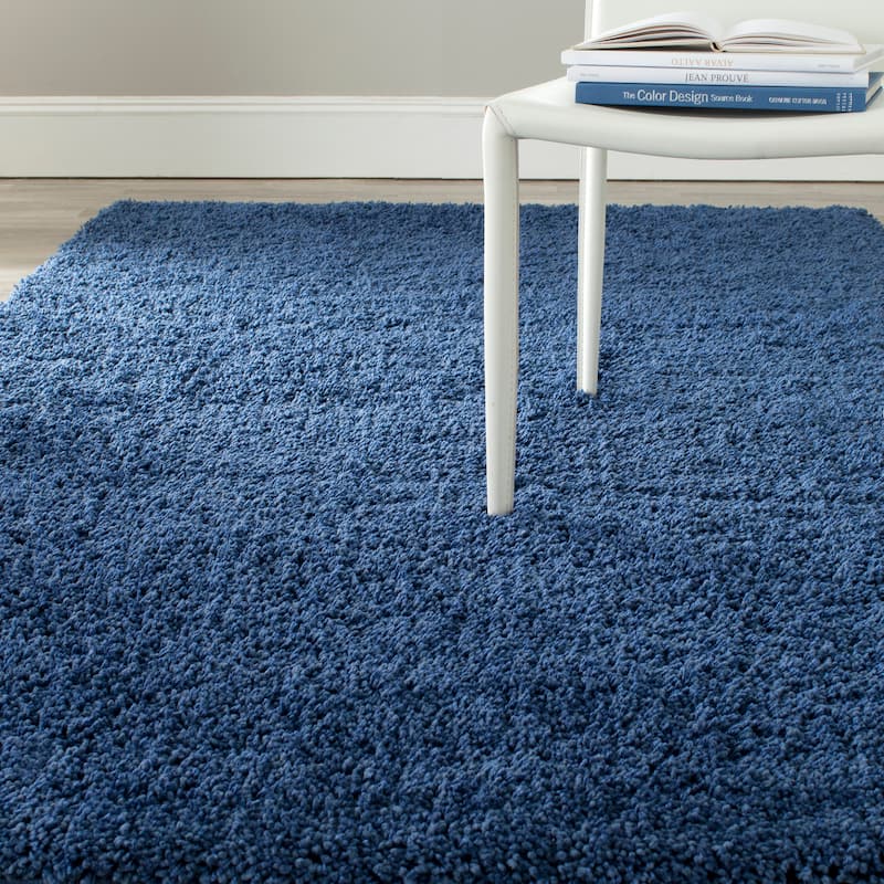 Martha Stewart by SAFAVIEH Handmade Guri Shag Rug - 9' x 12' - Ink