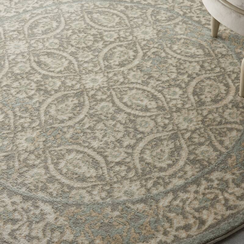 Porch & Den Meserole Grey Area Rug