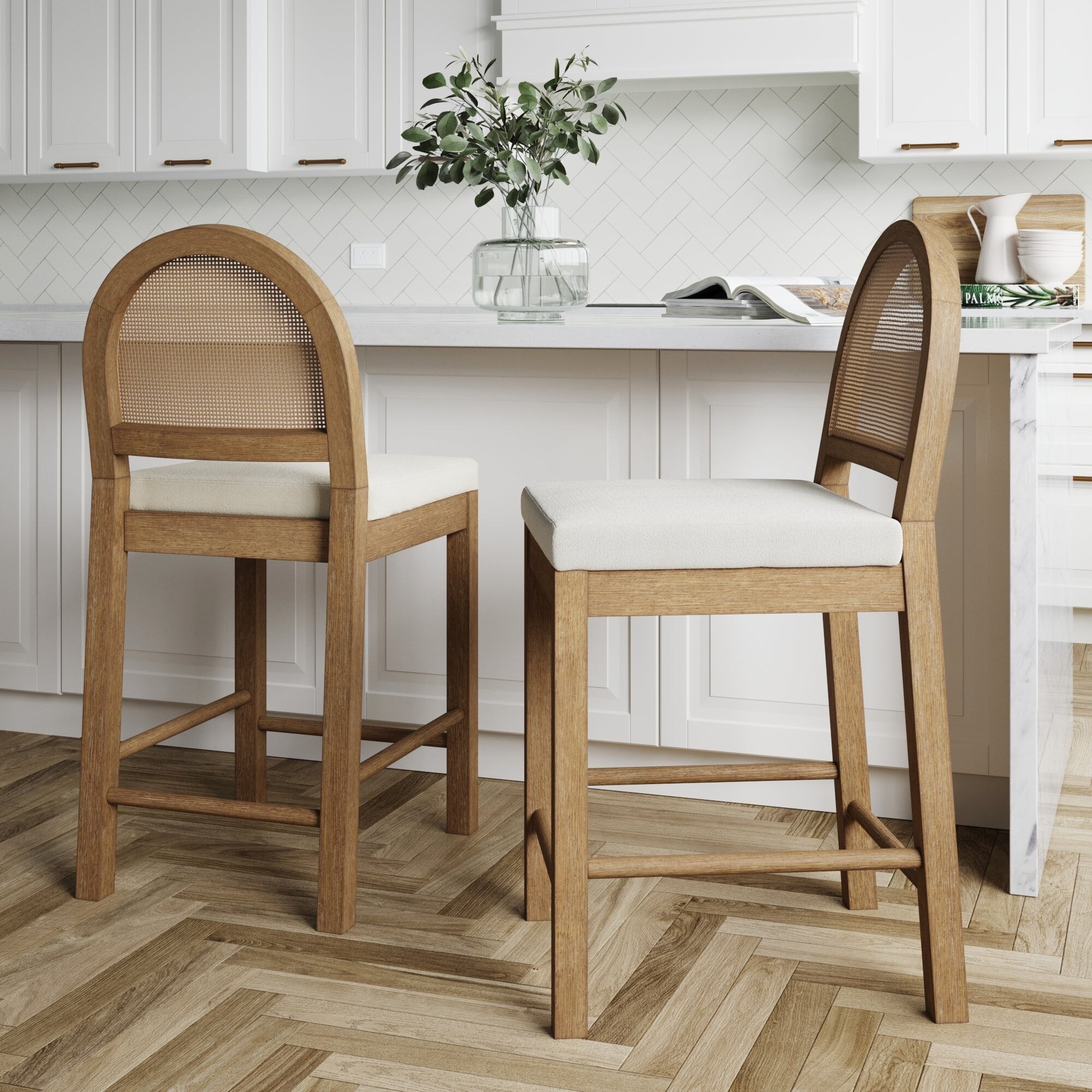 Bailey woven counter stool store