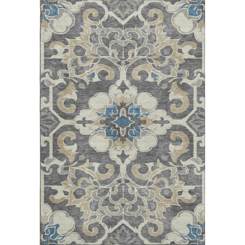 Premium Washable Super Soft Raj Traditional Mayfield Rug