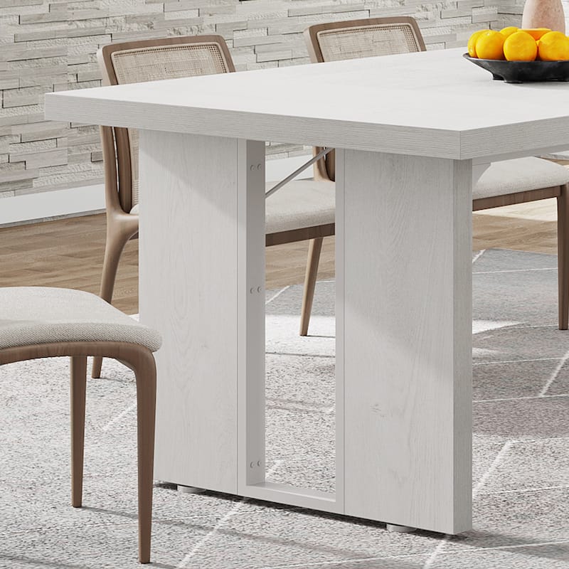 70.9" Rectangle Farmhouse Dining Table for Dining Room