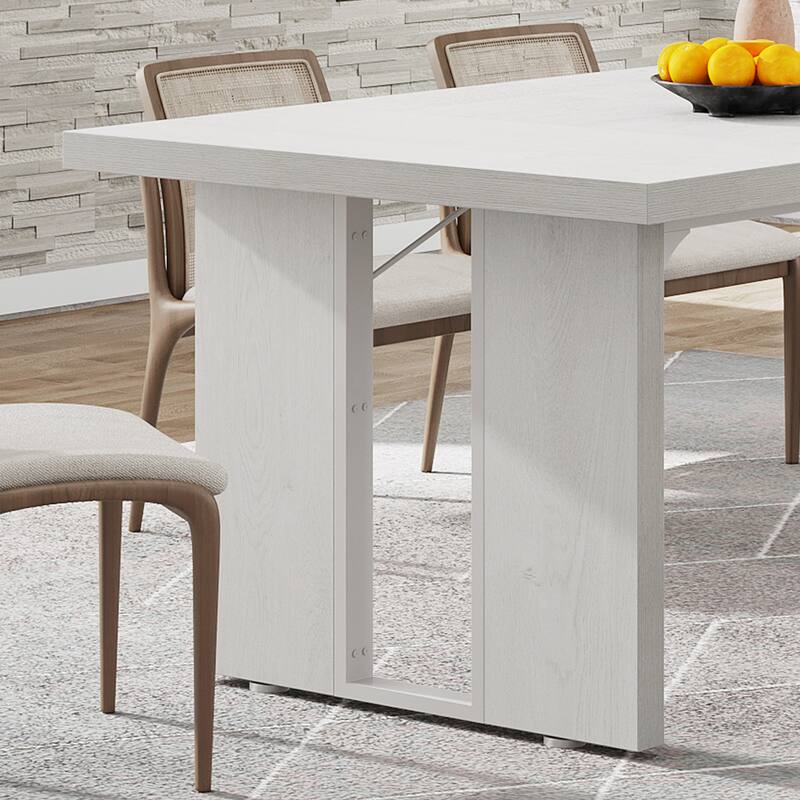 71 Inches Rectangular Wood Dining Room Table
