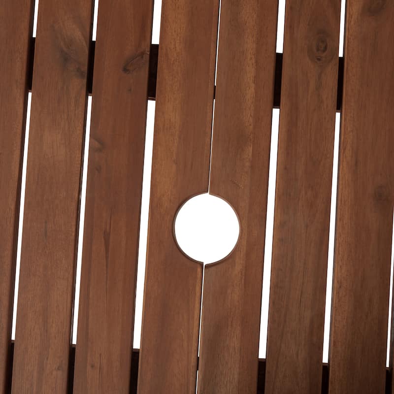 Middlebrook Surfside Solid Acacia Wood Outdoor Dining Table