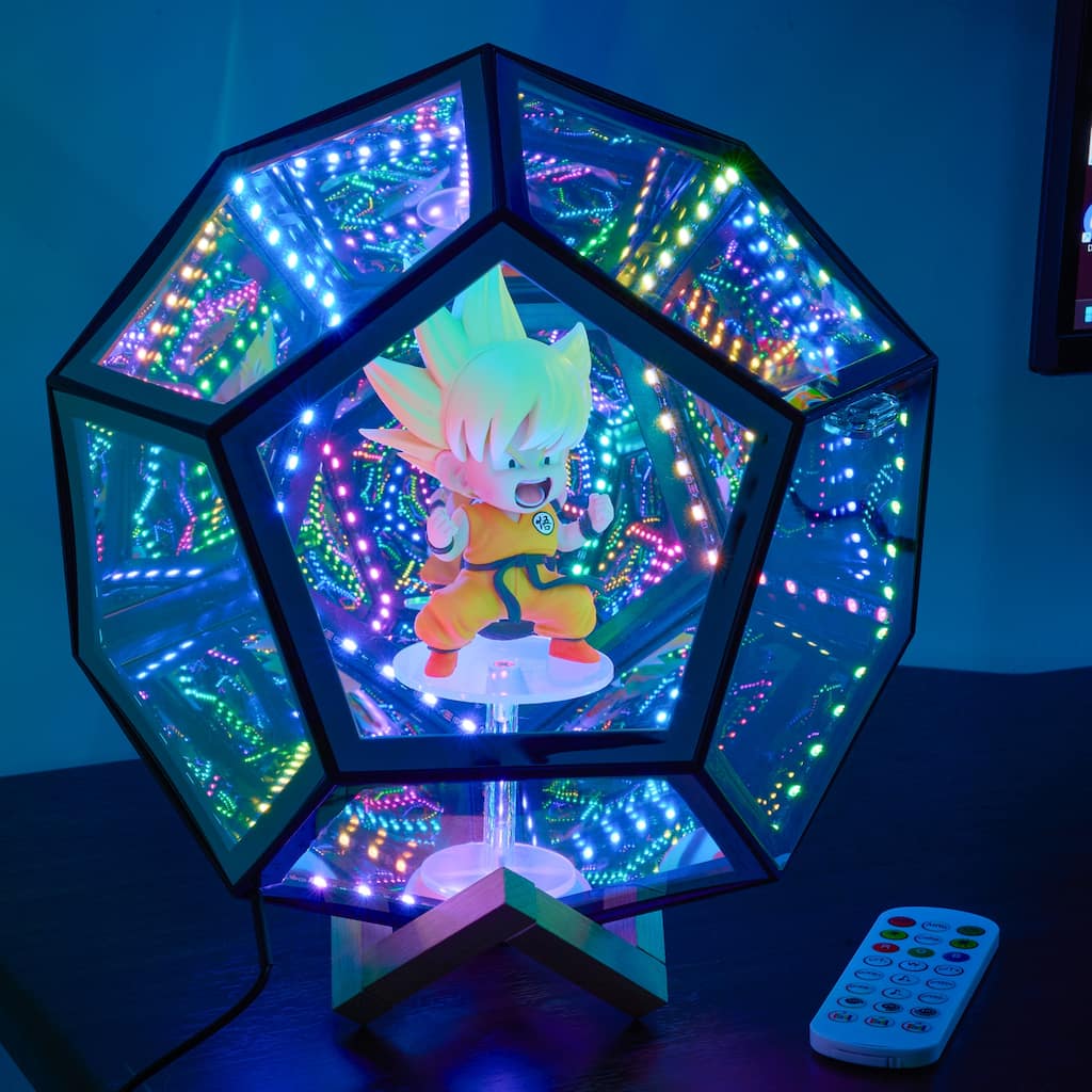 Large Infinity Dodecahedron Gaming Light - 11.5 inch