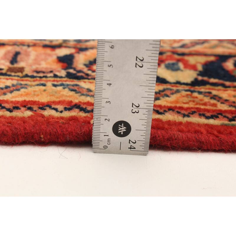 ECARPETGALLERY Hand-knotted Andelz Red Wool Rug - 4'3 x 6'9