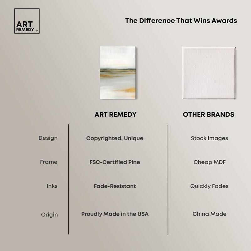 Misty Expanse I Canvas by Art Remedy, Gallery Wrapped