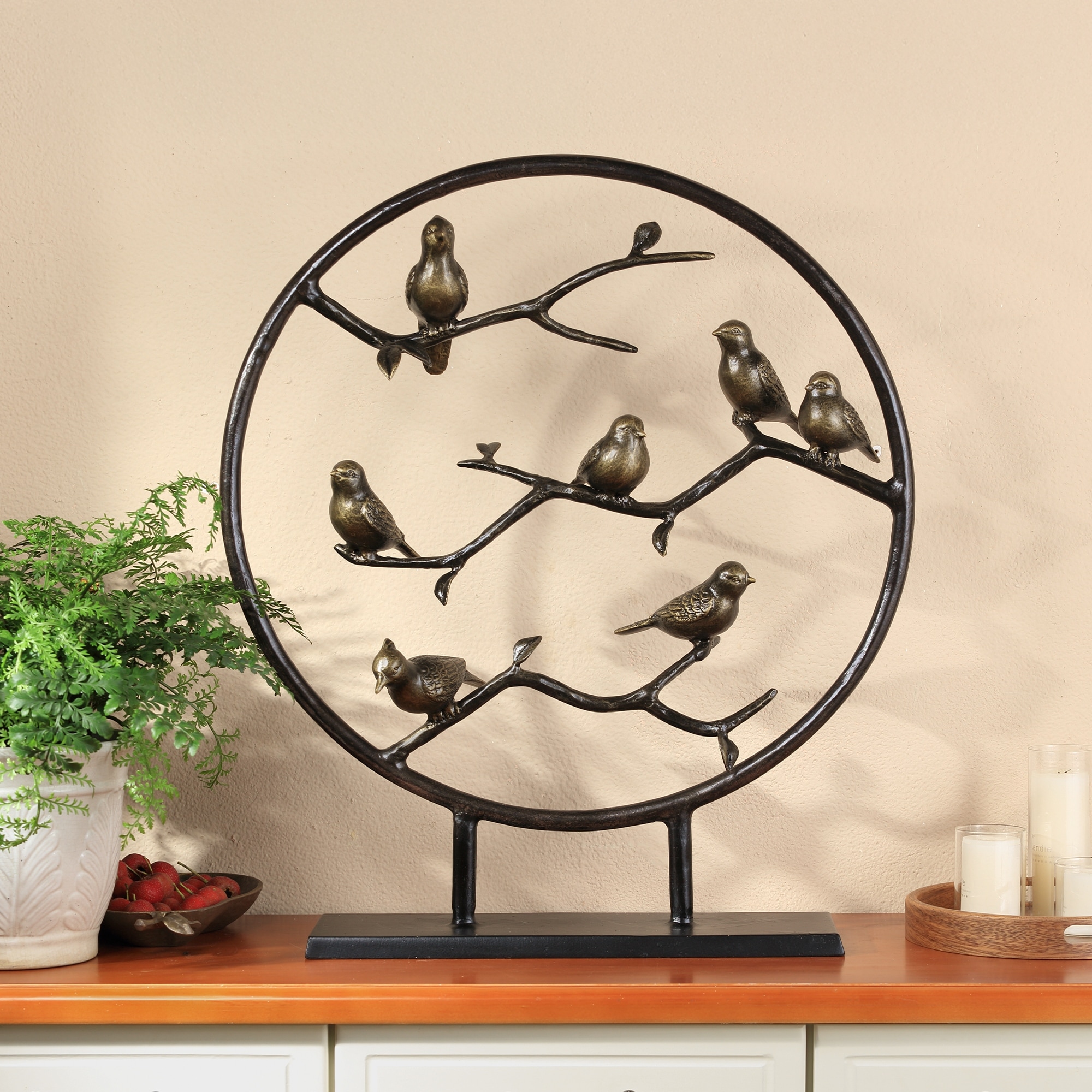 Spi Birds And Branches Desktop Decor 26" X 22.5" X 6.5" 8 Lbs. - 26 X 22.5 X 6.5 inches