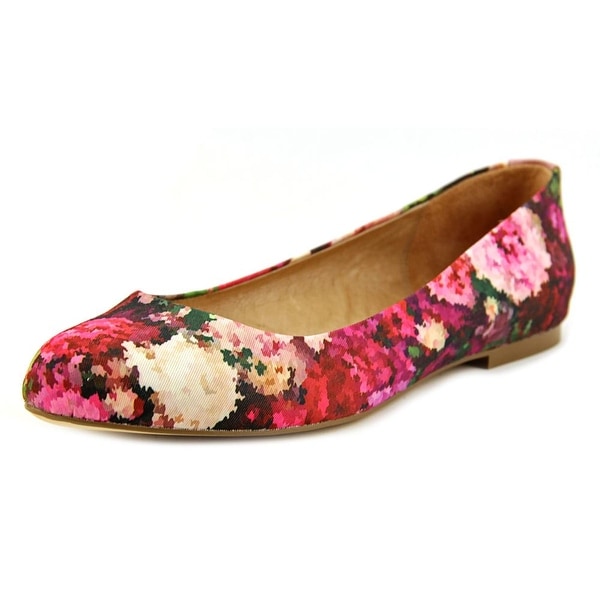 Nina Peppy Women Round Toe Canvas Flats